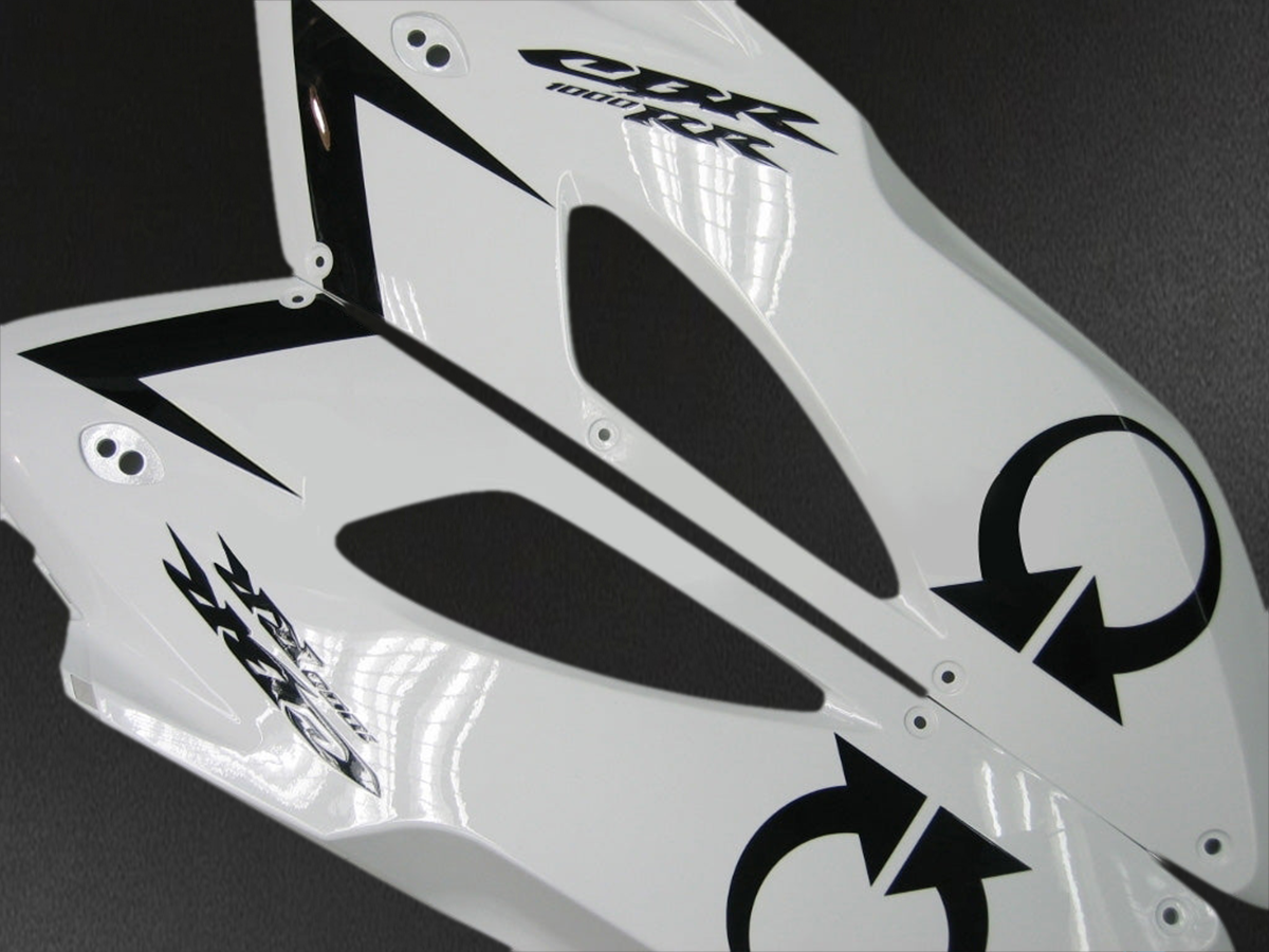 Honda CBR1000RR (2004-2005) White & Black Generic - Custom ABS Fairing Kit