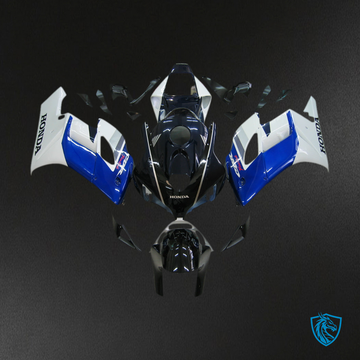 Honda CBR1000RR (2004-2005) White, Blue & Black Racing Generic - MERGEment Motorcycle Fairings Kit