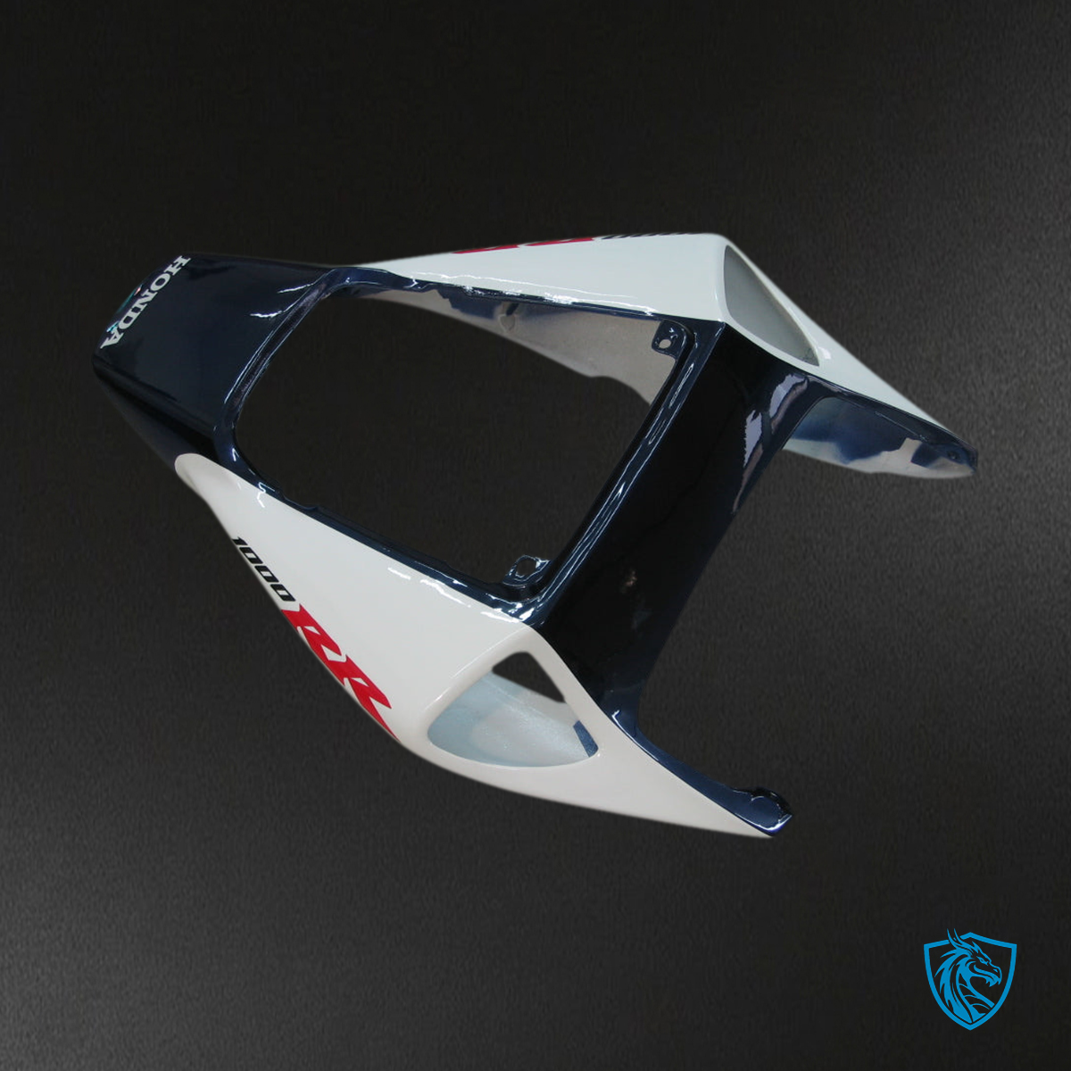 Honda CBR1000RR (2004-2005) White, Blue & Black Racing Generic - MERGEment Motorcycle Fairings Kit