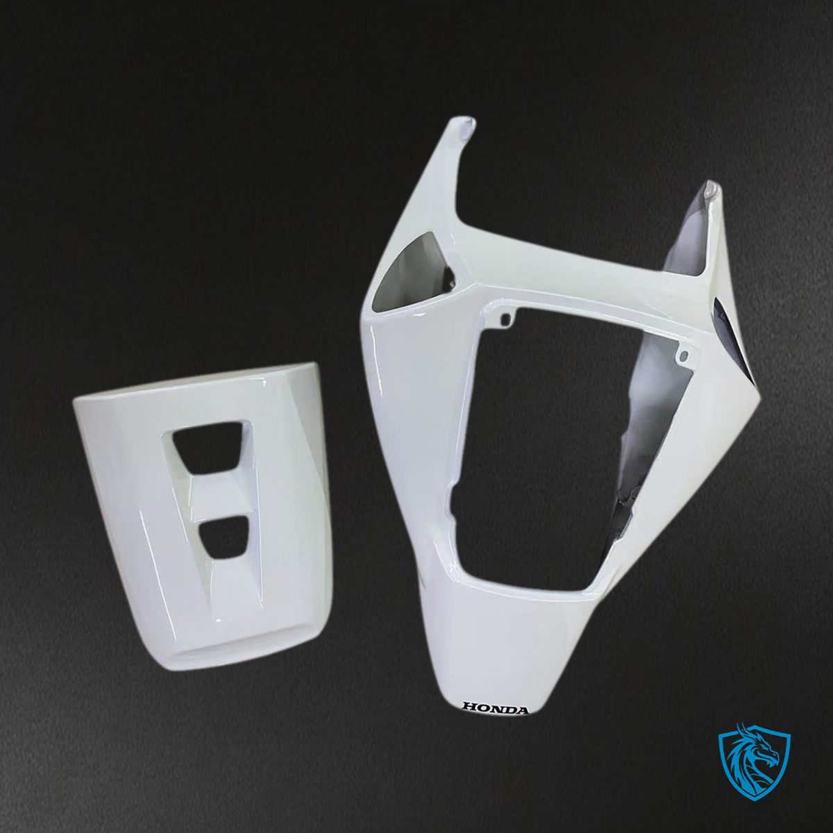 Honda CBR1000RR (2004-2005) White & Silver Racing Generic Fairings Kit | ABS Bodywork