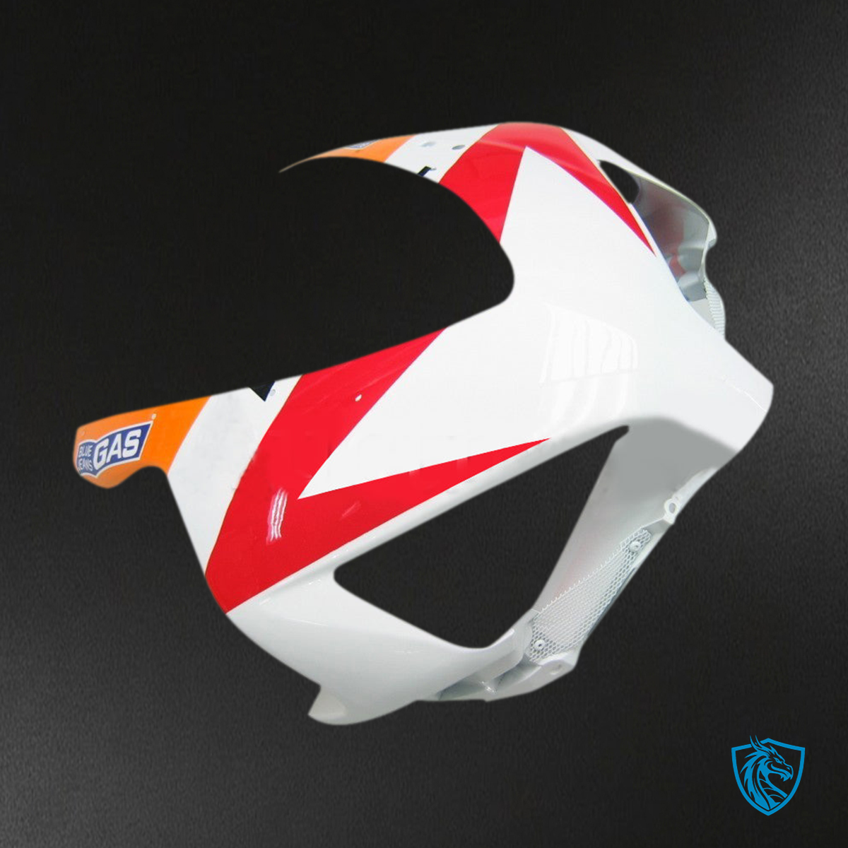 Honda CBR1000RR (2004-2005) White & Orange Generic - MERGEment Motorcycle Fairings Kit