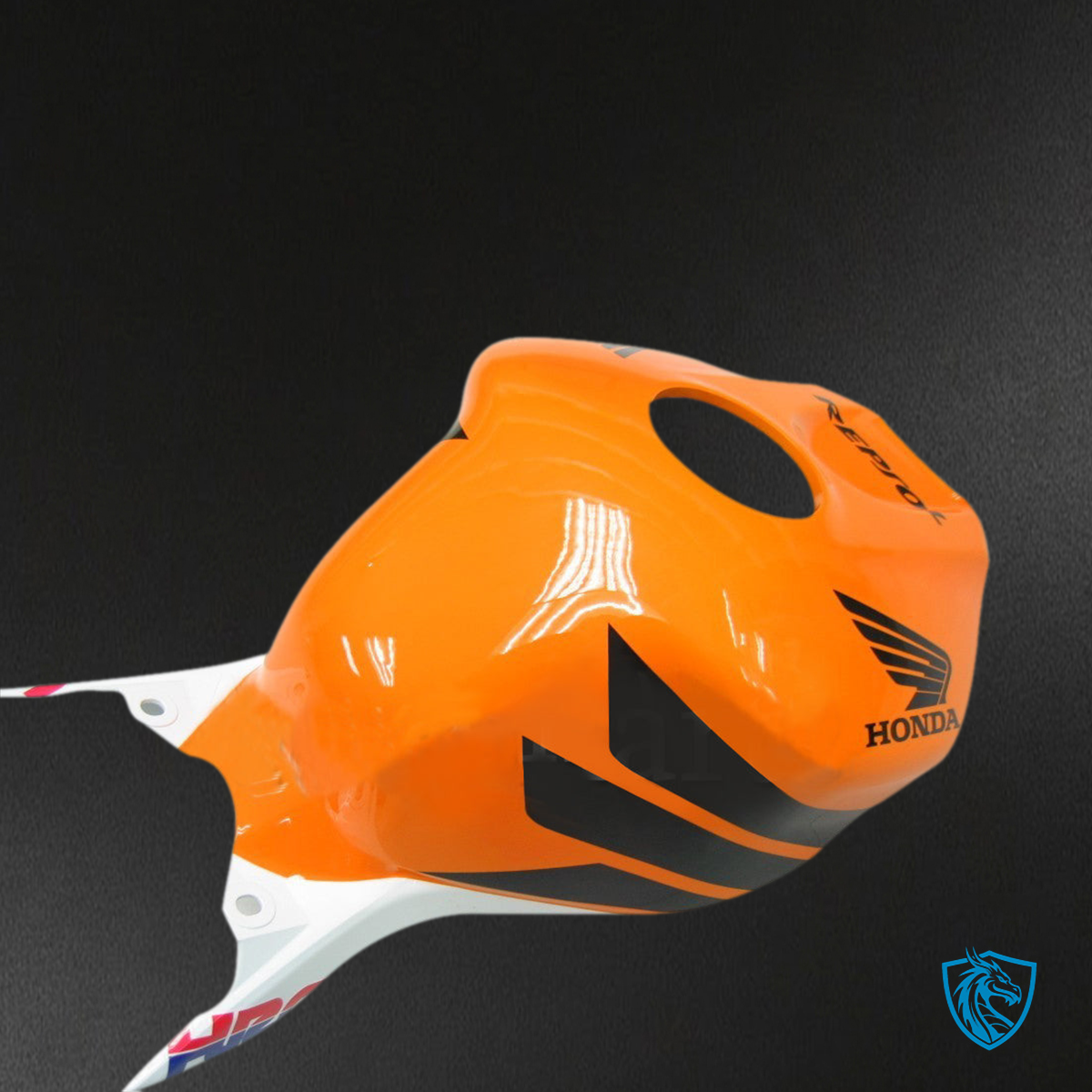 Honda CBR1000RR (2004-2005) White & Orange Generic - MERGEment Motorcycle Fairings Kit