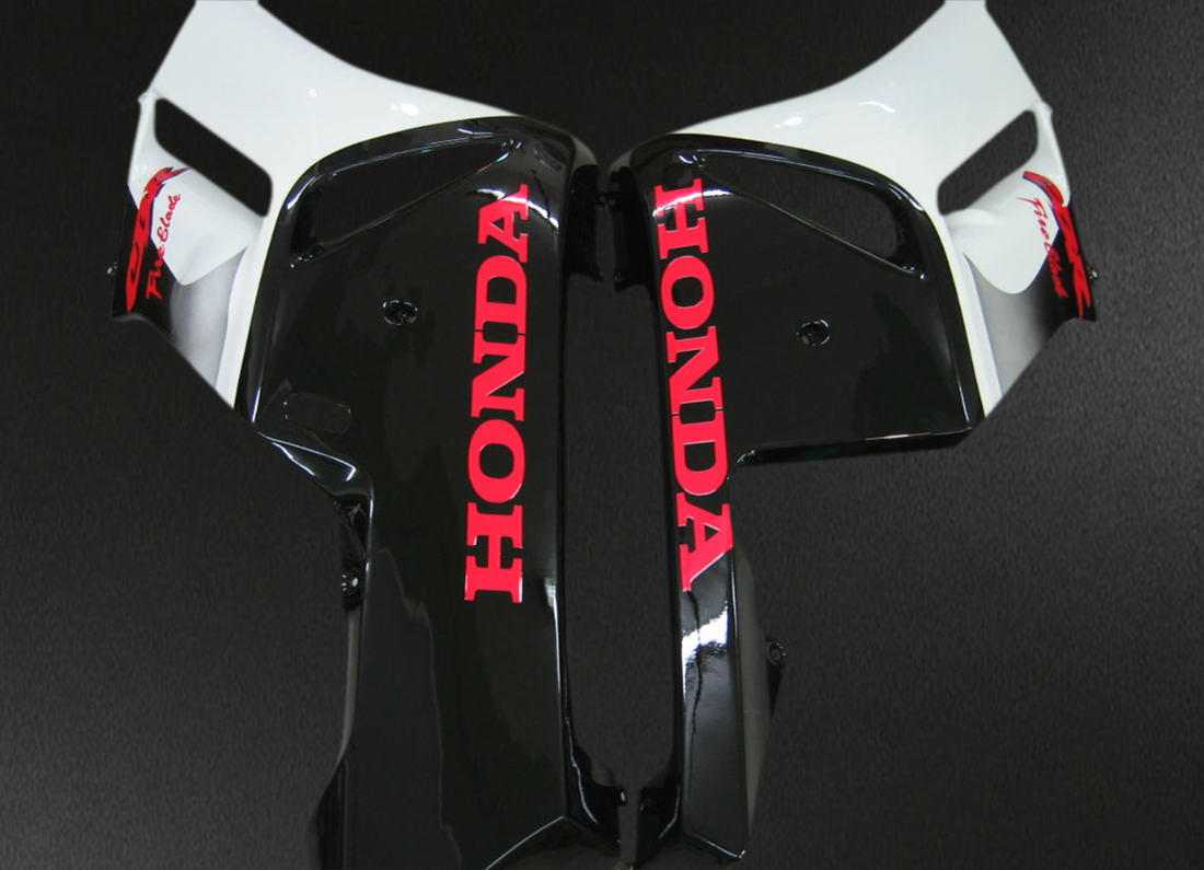 Honda CBR1000RR (2004-2005) White, Red & Black Generic Fairings Kit - Aftermarket ABS Bodywork