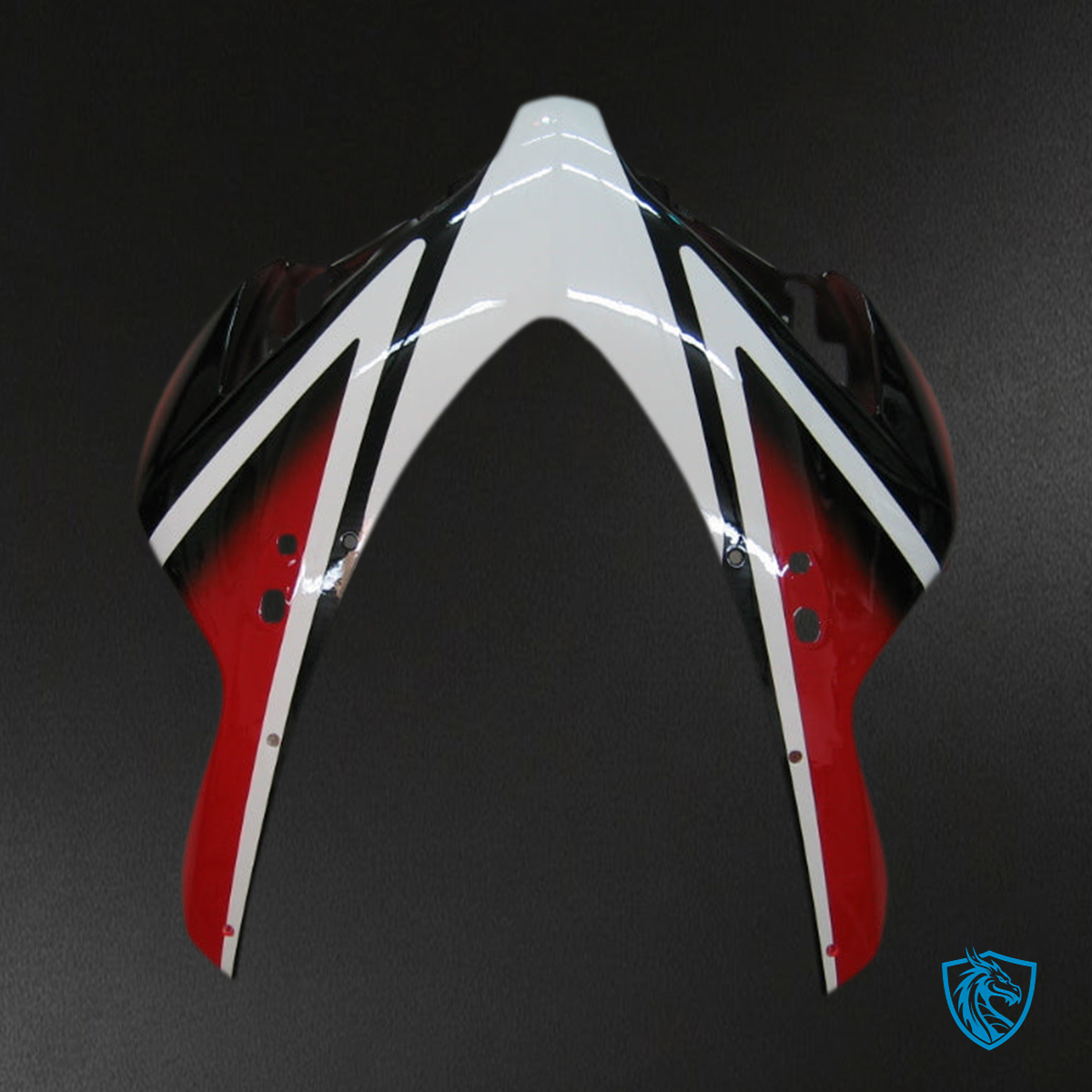 Honda CBR1000RR (2004-2005) White, Red & Black Generic Fairings Kit | ABS Bodywork