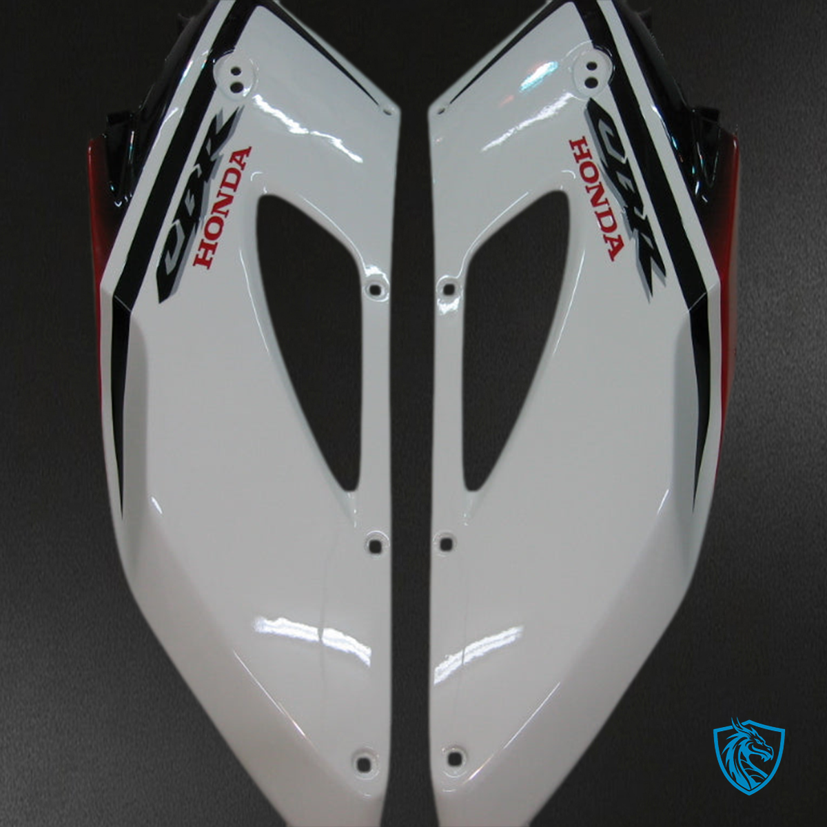 Honda CBR1000RR (2004-2005) White, Red & Black Generic Fairings Kit | ABS Bodywork