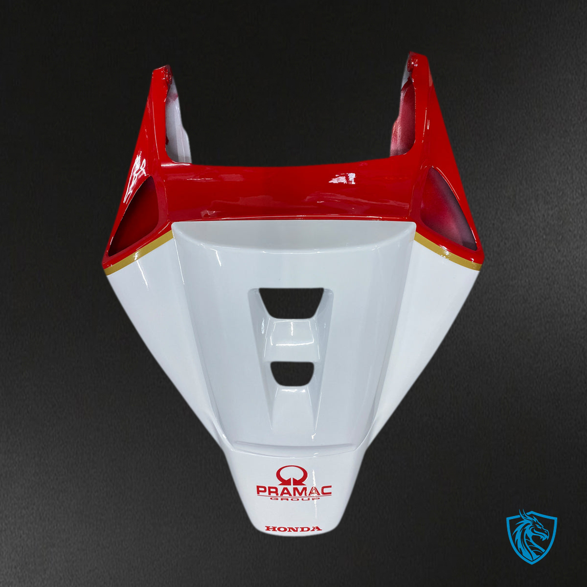 Honda CBR1000RR (2004-2005) White & Red Generic - Custom ABS Fairing Kit