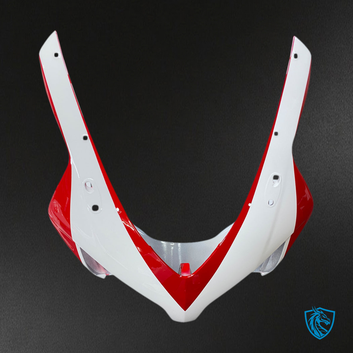 Honda CBR1000RR (2004-2005) White & Red Generic - Custom ABS Fairing Kit