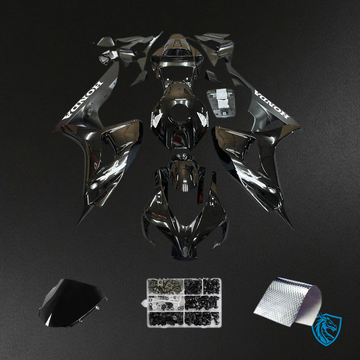 Honda CBR1000RR (2006-2007) All Black Racing Generic Fairings Kit - Aftermarket ABS Bodywork