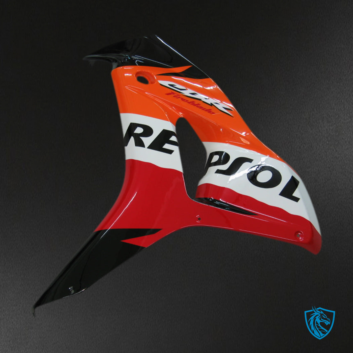 Honda CBR1000RR (2006-2007) Black & Orange Repsol Generic Fairings Kit | ABS Bodywork