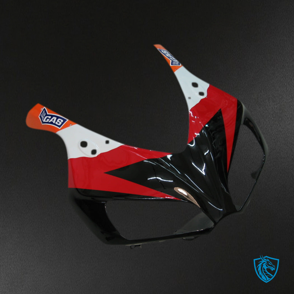Honda CBR1000RR (2006-2007) Black & Orange Repsol Generic Fairings Kit | ABS Bodywork