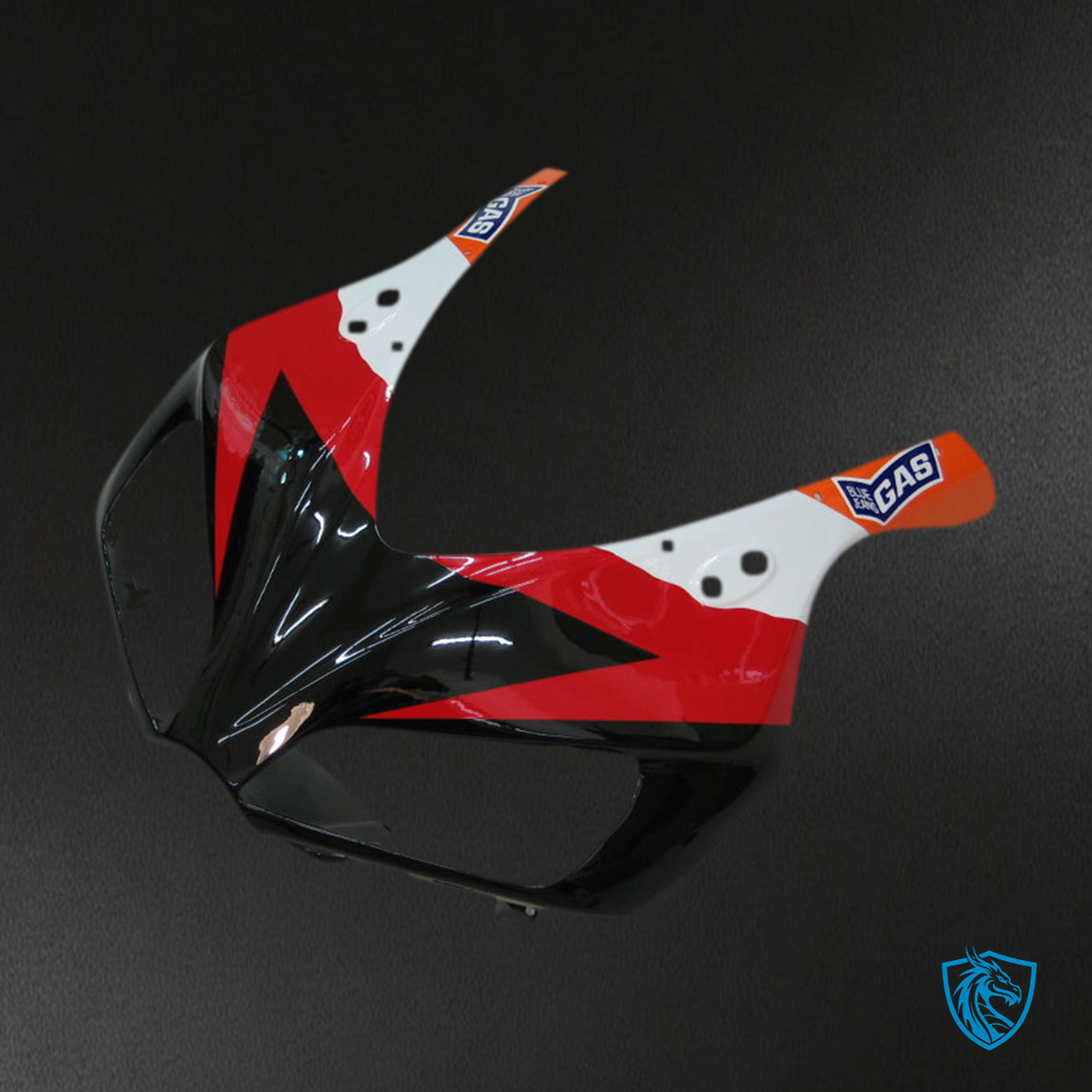 Honda CBR1000RR (2006-2007) Black & Orange Repsol Generic Fairings Kit | ABS Bodywork
