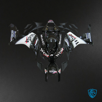 Honda CBR1000RR (2006-2007) Black West Generic Fairings Kit - Aftermarket ABS Bodywork