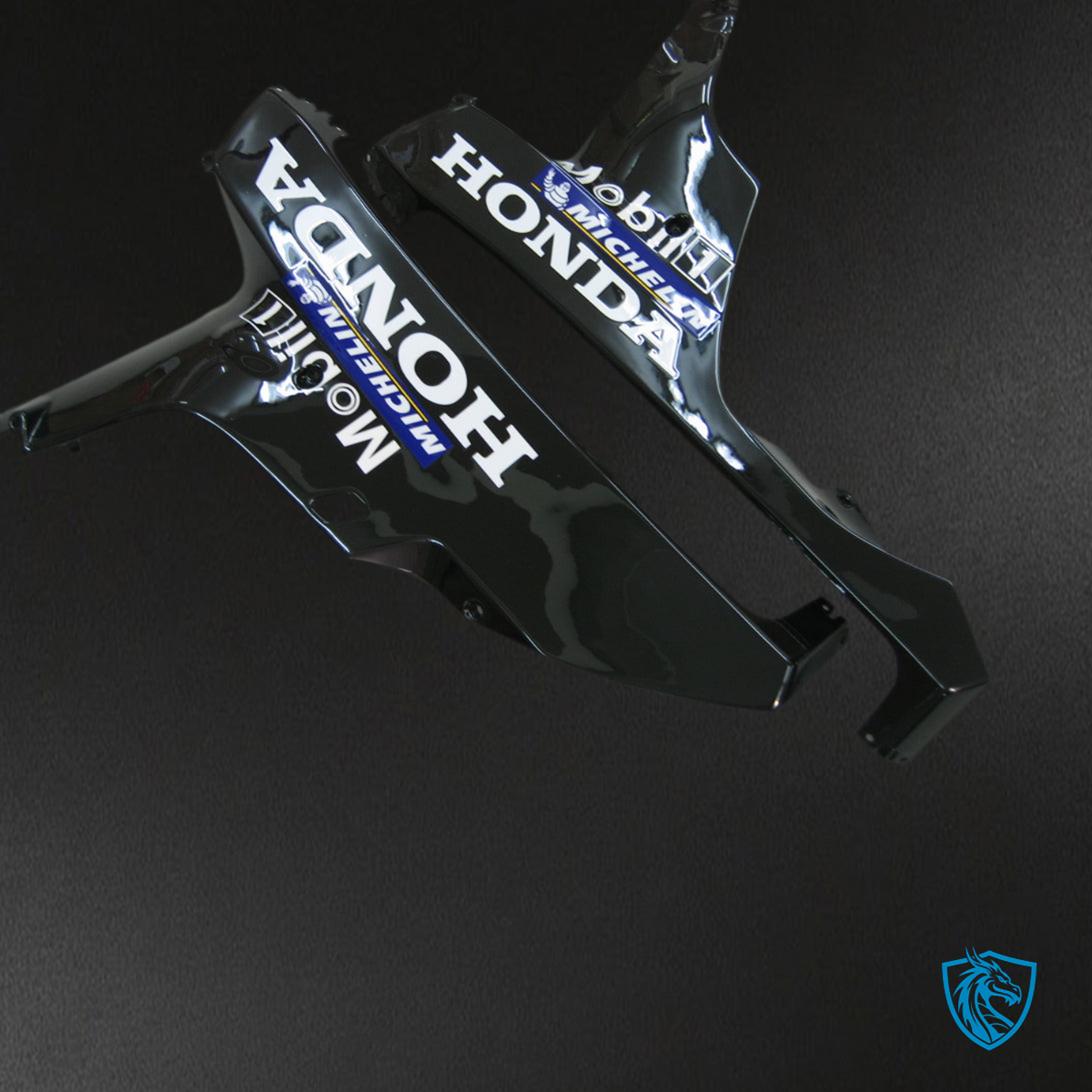 Honda CBR1000RR (2006-2007) Black West Generic Fairings Kit - Aftermarket ABS Bodywork