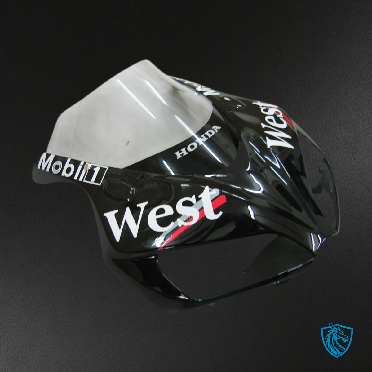 Honda CBR1000RR (2006-2007) Black West Generic Fairings Kit - Aftermarket ABS Bodywork