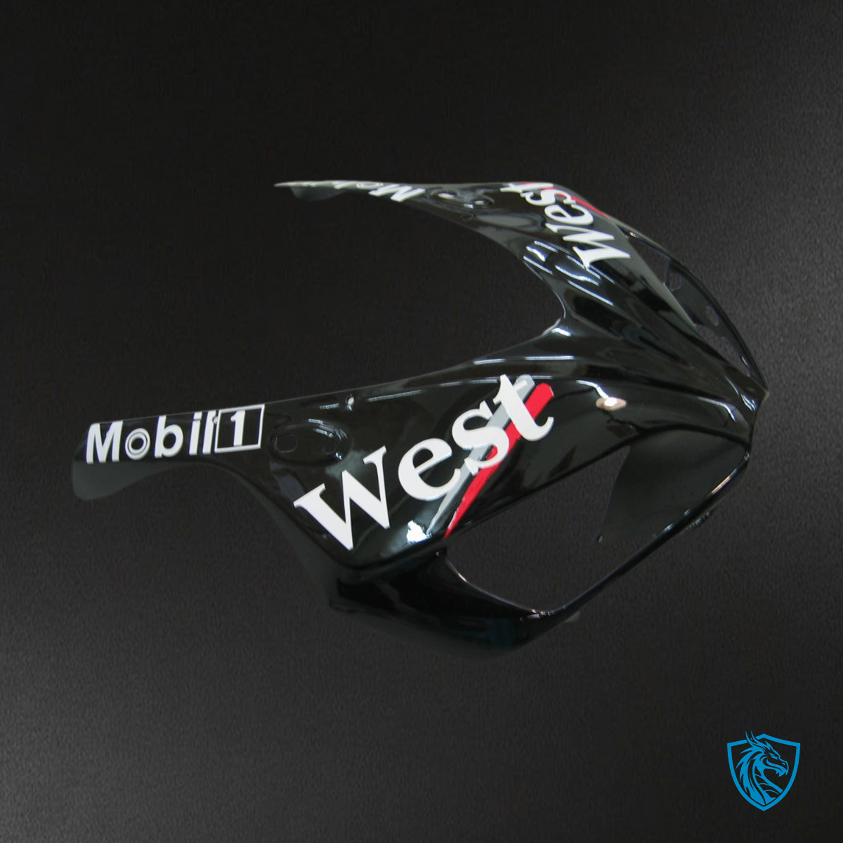 Honda CBR1000RR (2006-2007) Black West Generic Fairings Kit - Aftermarket ABS Bodywork