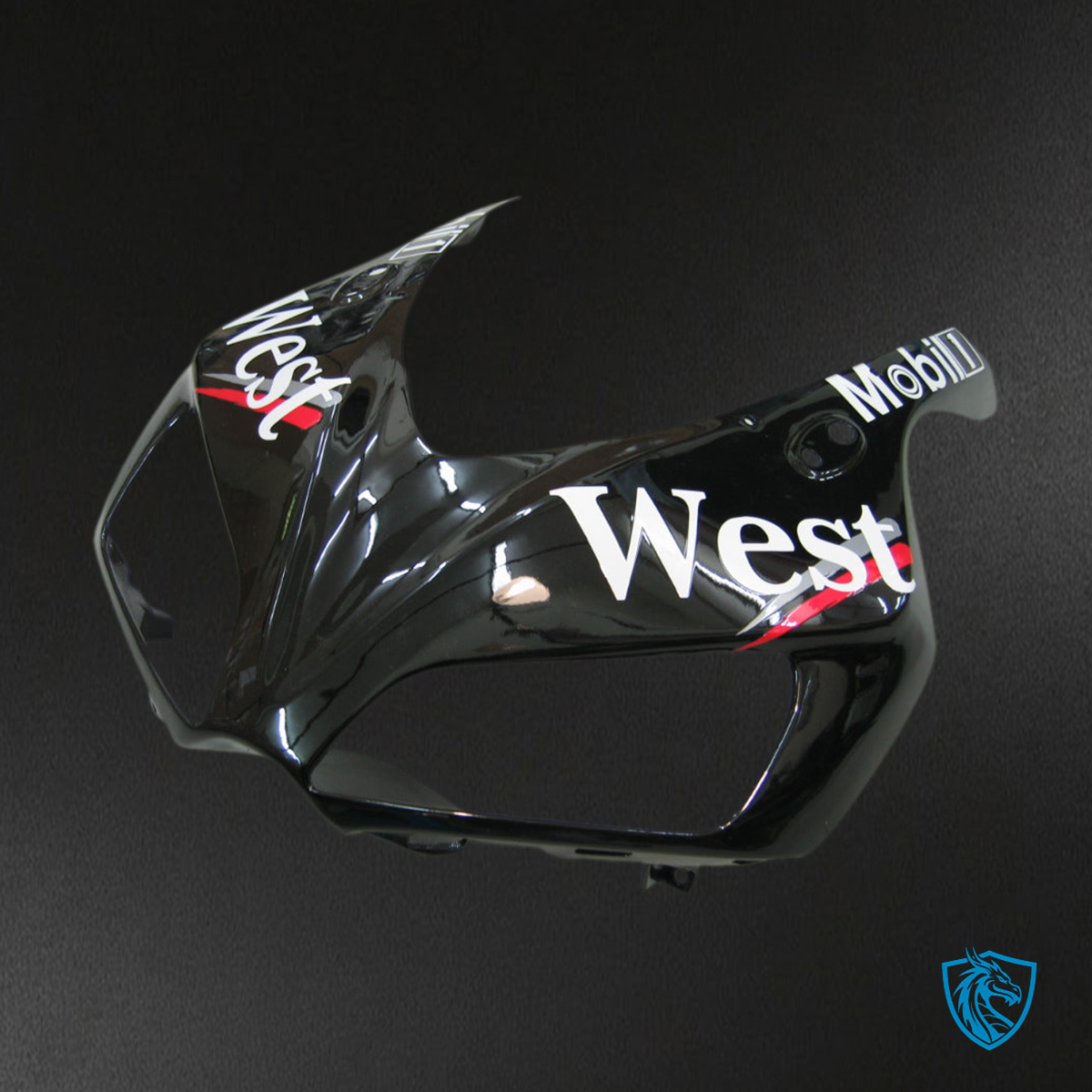 Honda CBR1000RR (2006-2007) Black West Generic Fairings Kit - Aftermarket ABS Bodywork