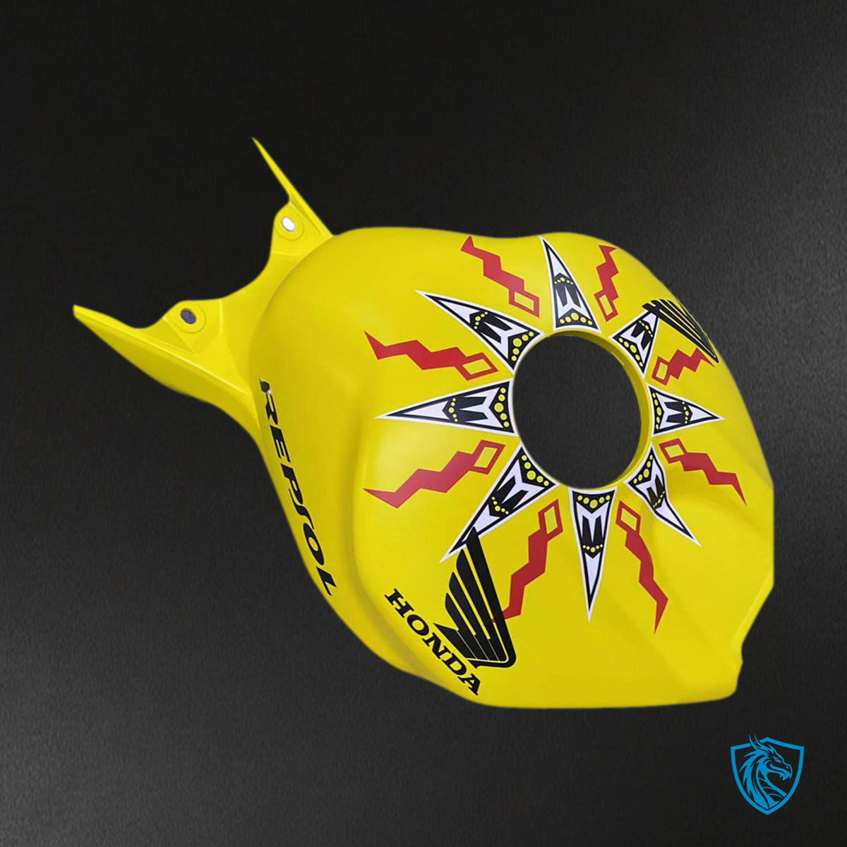 Honda CBR1000RR (2006-2007) Black & Yellow Racing Generic Fairings Kit | ABS Bodywork