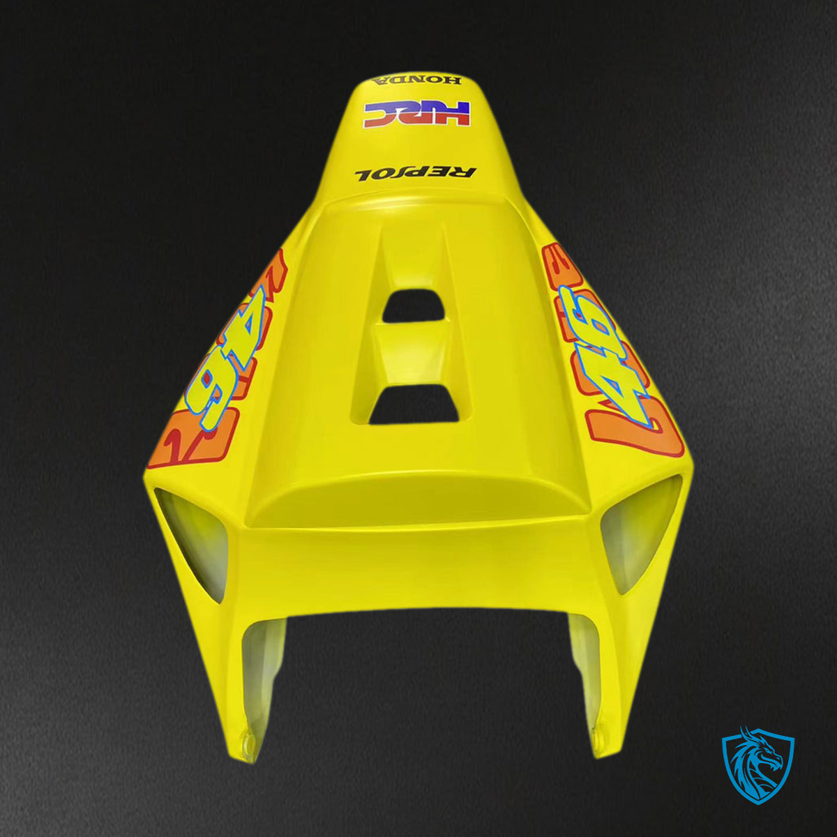 Honda CBR1000RR (2006-2007) Black & Yellow Racing Generic Fairings Kit | ABS Bodywork