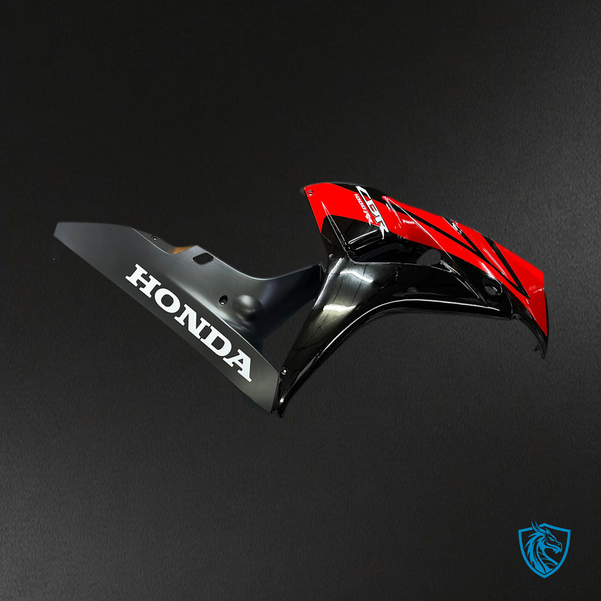 Honda CBR1000RR (2006-2007) Black & Red Generic - MERGEment Motorcycle Fairings Kit