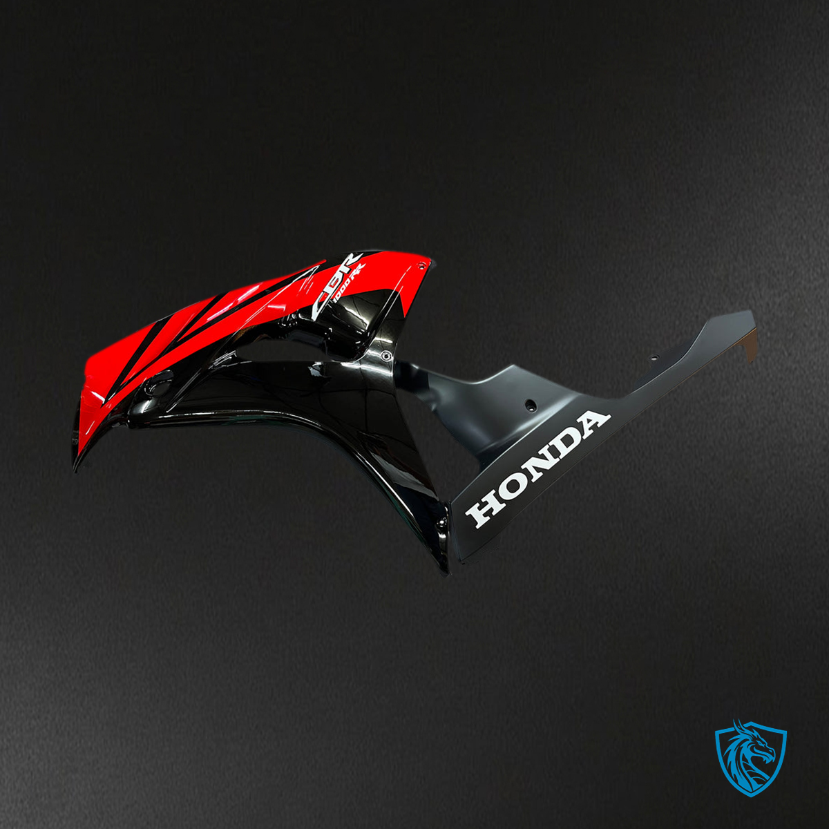Honda CBR1000RR (2006-2007) Black & Red Generic - MERGEment Motorcycle Fairings Kit