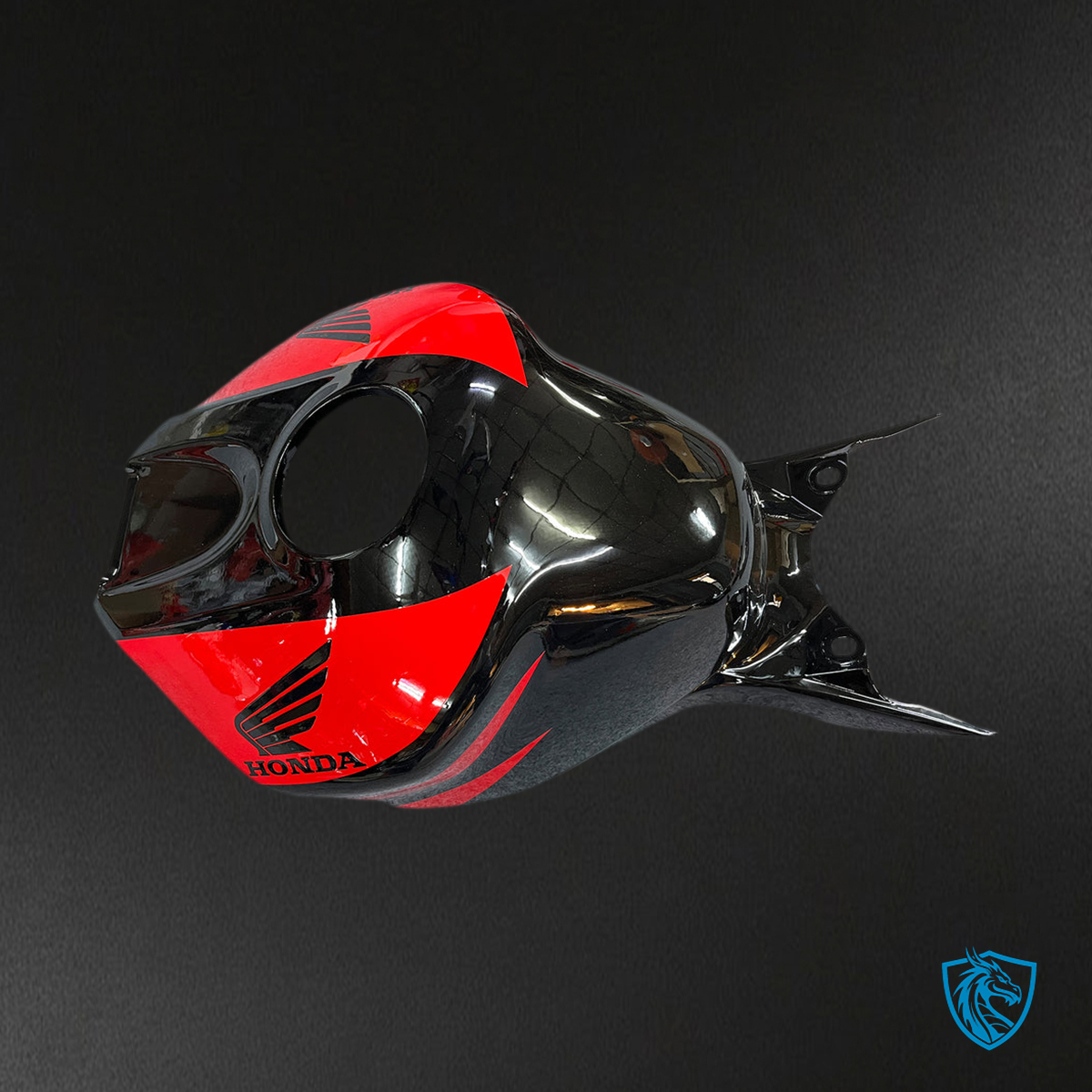 Honda CBR1000RR (2006-2007) Black & Red Generic - MERGEment Motorcycle Fairings Kit