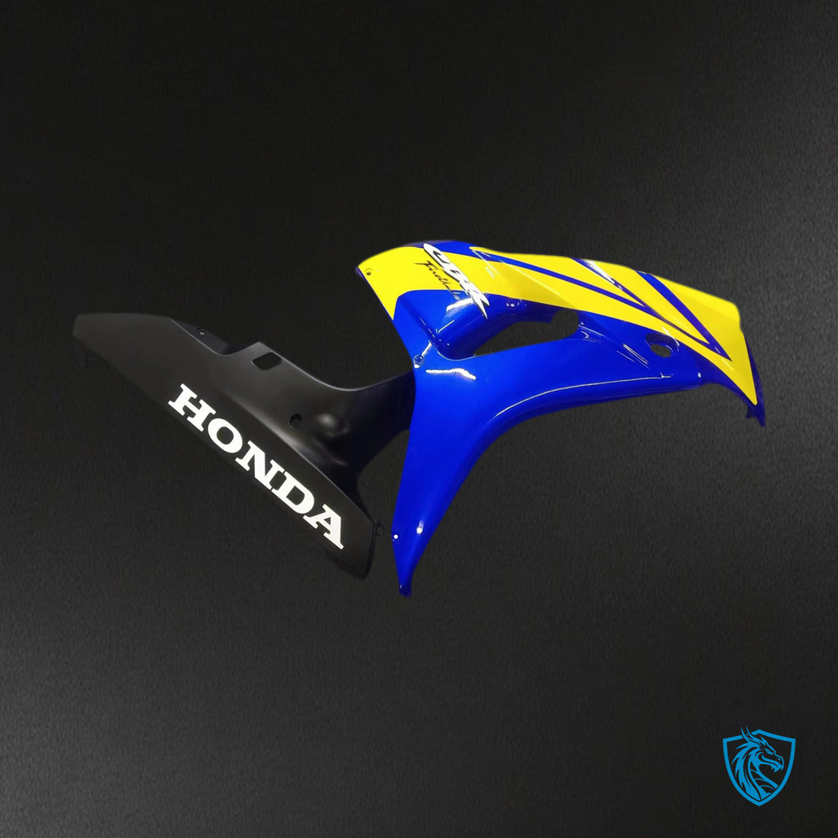 Honda CBR1000RR (2006-2007) Blue & Yellow Racing Generic Fairings Kit - Aftermarket ABS Bodywork