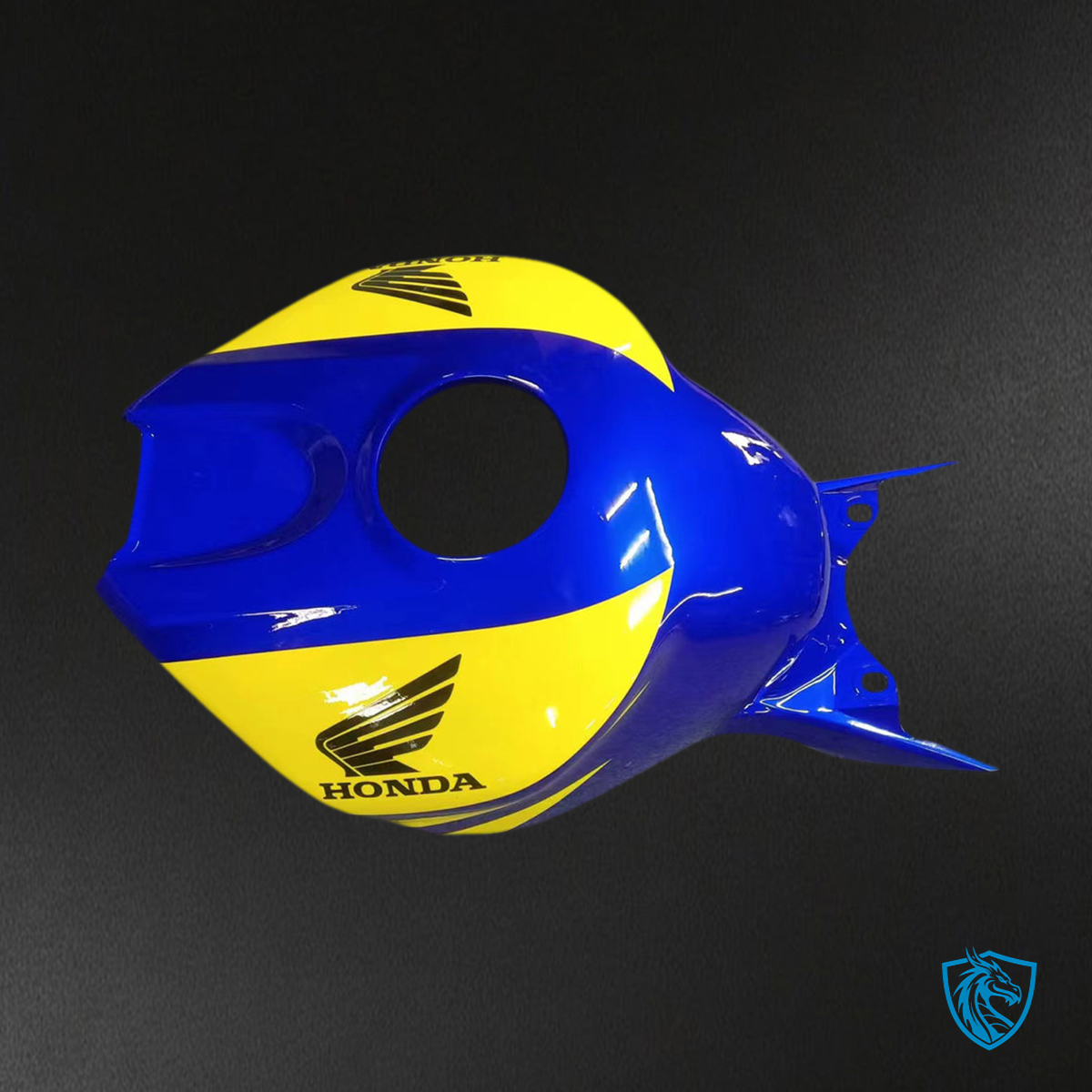 Honda CBR1000RR (2006-2007) Blue & Yellow Racing Generic Fairings Kit - Aftermarket ABS Bodywork