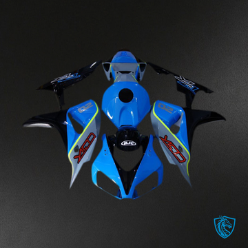 Honda CBR1000RR (2006-2007) Blue & Black Custom Motorcycle Fairings Kit | ABS Bodywork