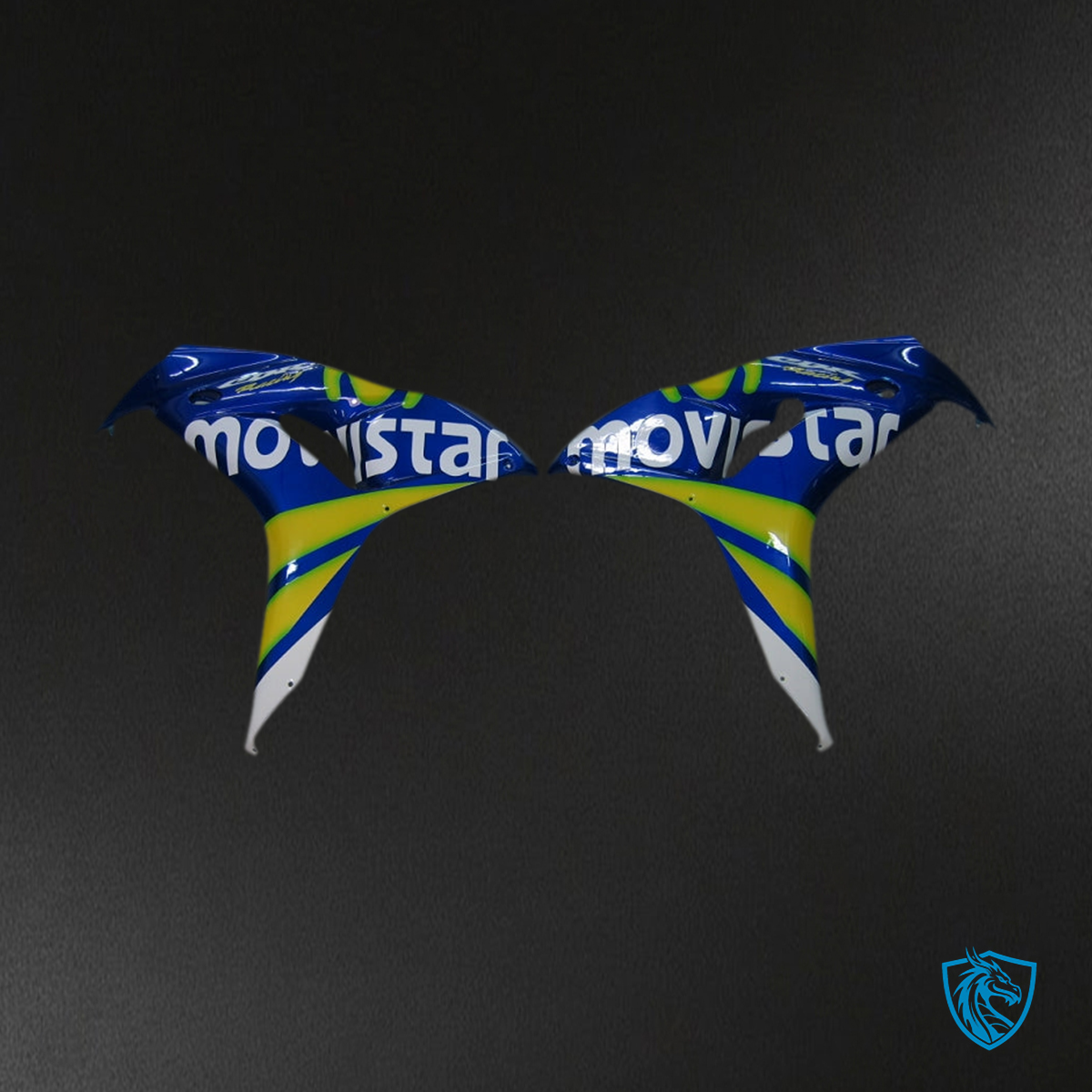 Honda CBR1000RR (2006-2007) Blue & Green Movistar - MERGEment Motorcycle Fairings Kit