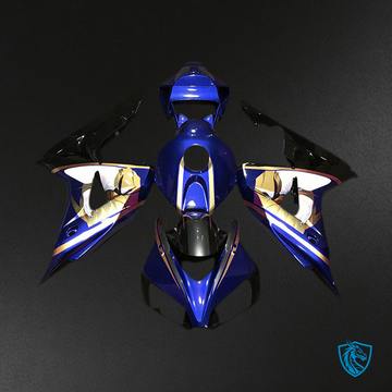 Honda CBR1000RR (2006-2007) Blue & Black Bull - MERGEment Motorcycle Fairings Kit
