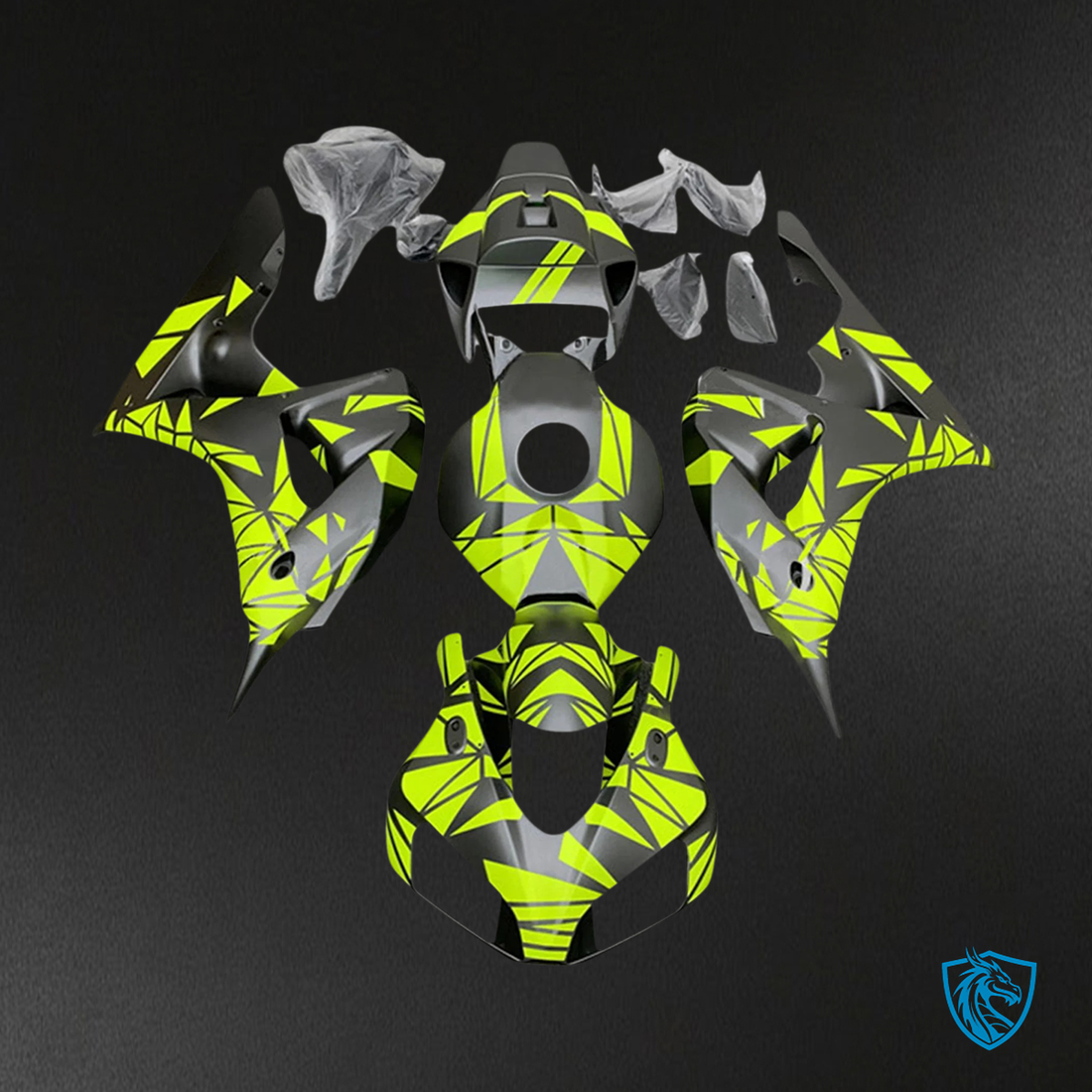 Honda CBR1000RR (2006-2007) Fluorescein - Fairing Kit