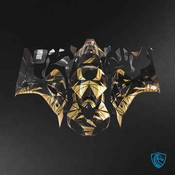 Honda CBR1000RR (2006-2007) Gold & Black - Fairing Kit