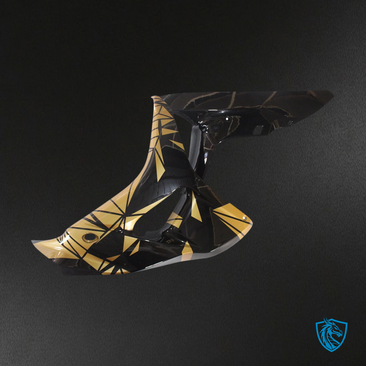 Honda CBR1000RR (2006-2007) Gold & Black - Fairing Kit