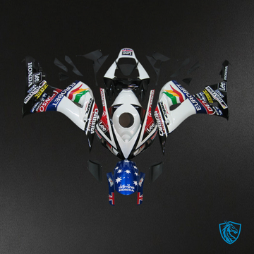 Honda CBR1000RR (2006-2007) MultiColor acing Generic - Custom ABS Fairing Kit