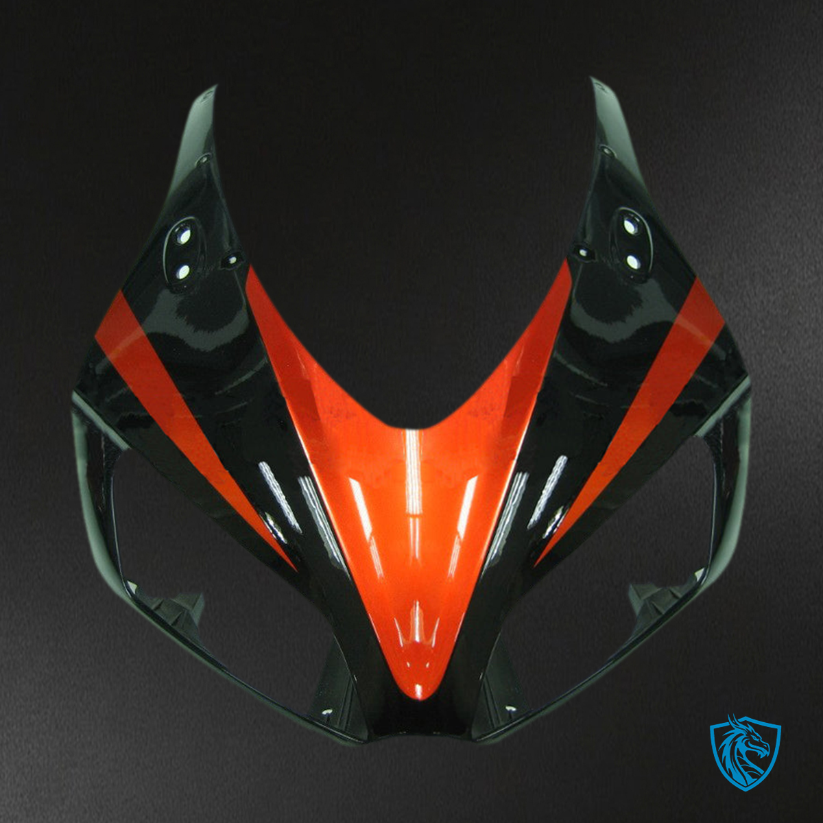 Honda CBR1000RR (2006-2007) Orange Metallic & Black Generic - MERGEment Motorcycle Fairings Kit
