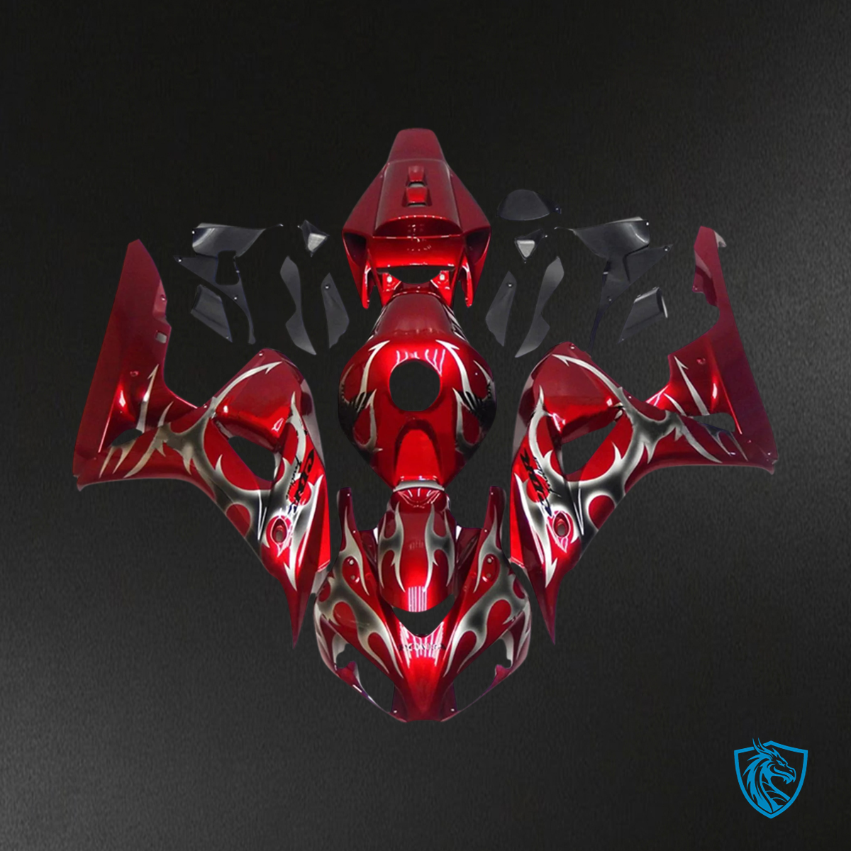 Honda CBR1000RR (2006-2007) Red - Fairing Kit