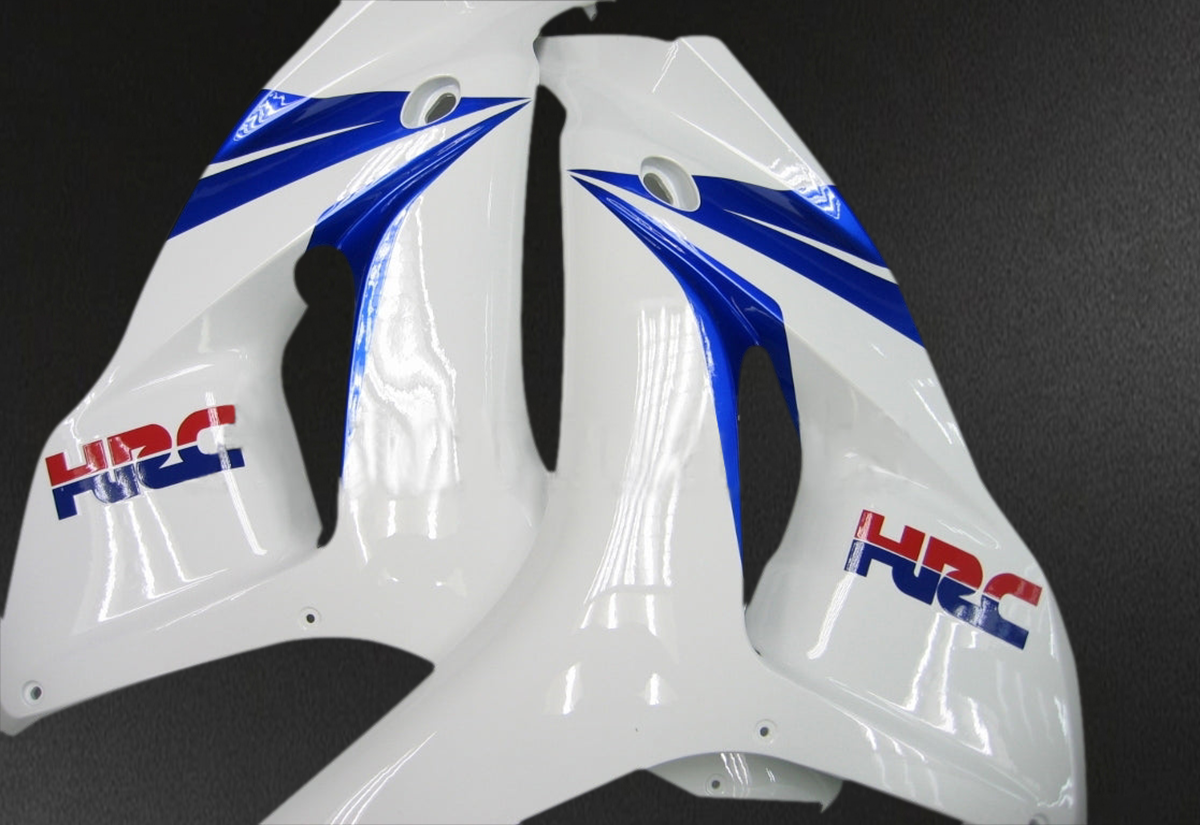 Honda CBR1000RR (2006-2007) Red, White & Blue HRC Fairings Kit - Aftermarket ABS Bodywork
