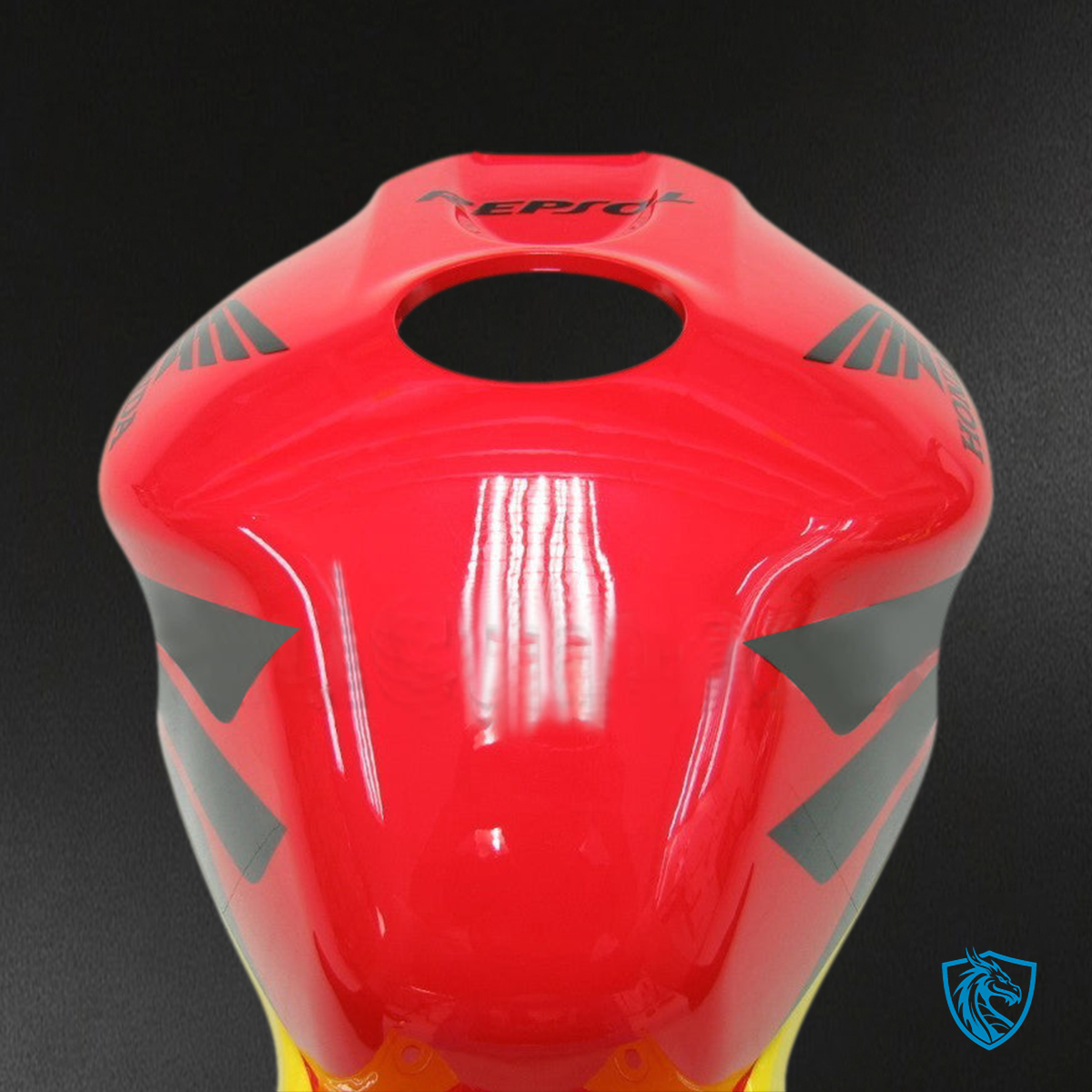 Honda CBR1000RR (2006-2007) Red, Yellow & Green Racing Generic Fairings Kit | ABS Bodywork