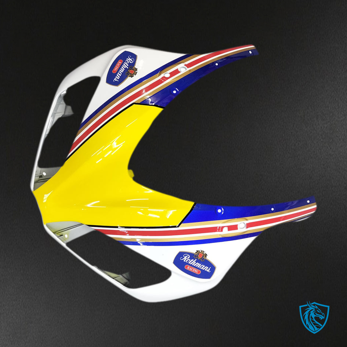 Honda CBR1000RR (2006-2007) White & Blue Racing Generic - Custom ABS Fairing Kit