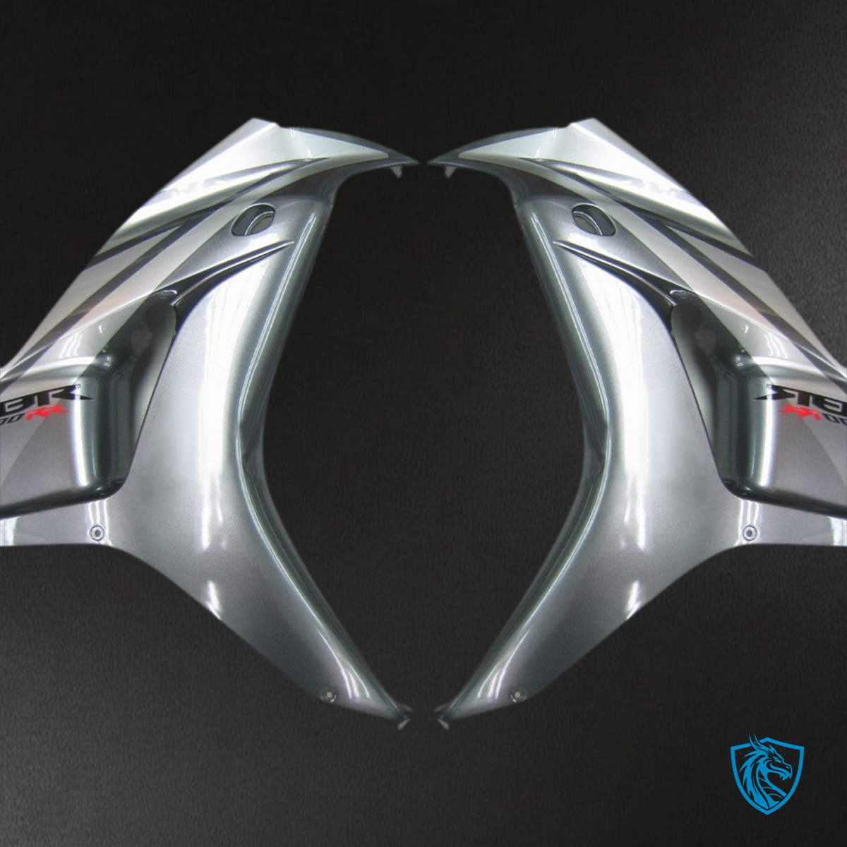 Honda CBR1000RR (2006-2007) Silver 2-Tone Generic - MERGEment Motorcycle Fairings Kit