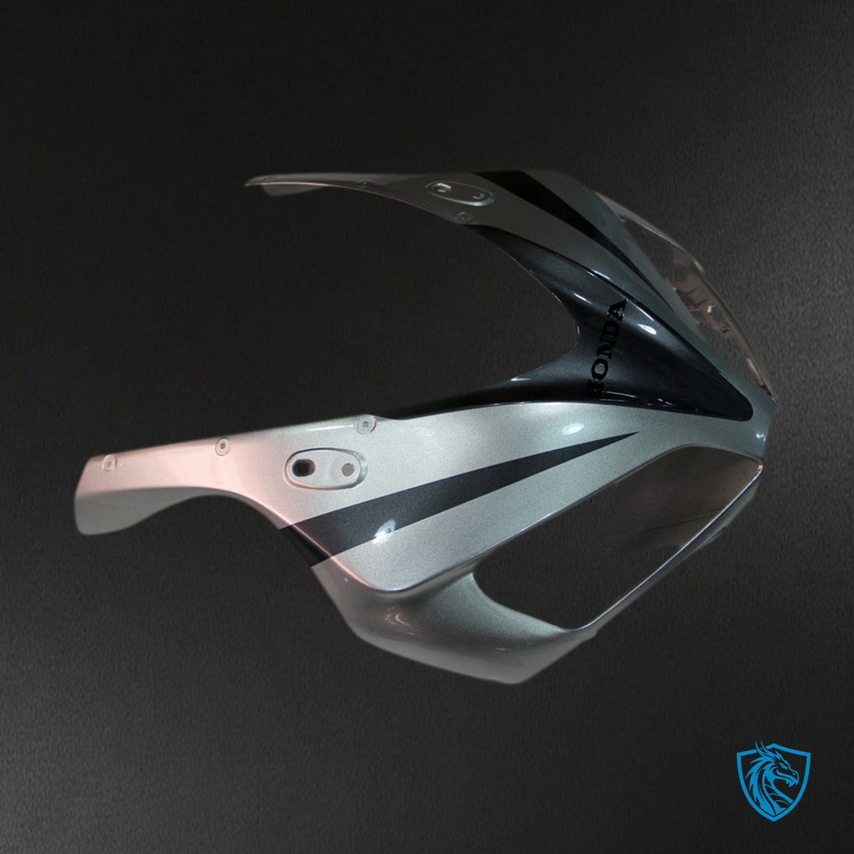 Honda CBR1000RR (2006-2007) Silver & Gray Metallic Fairings Kit - Aftermarket ABS Bodywork