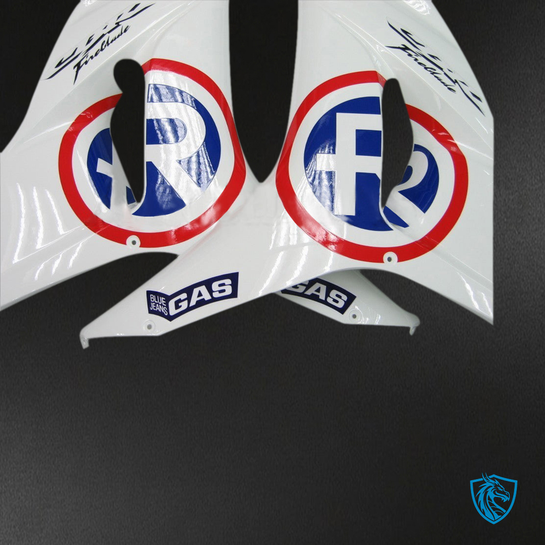 Honda CBR1000RR (2006-2007) White Circle R Repsol Fairings Kit - Aftermarket ABS Bodywork