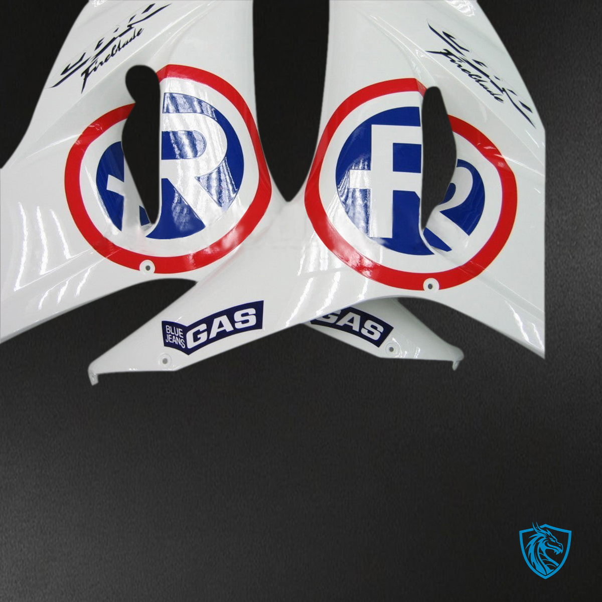 Honda CBR1000RR (2006-2007) White Circle R Repsol Fairings Kit - Aftermarket ABS Bodywork