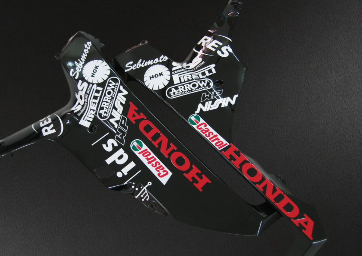 Honda CBR1000RR (2006-2007) White No. 52 Hannspree Racing Generic - Custom ABS Fairing Kit