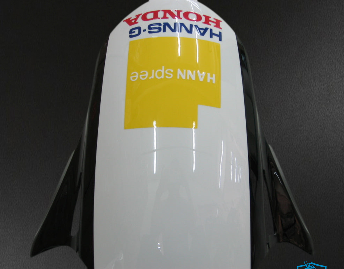 Honda CBR1000RR (2006-2007) White No. 52 Hannspree Racing Generic - Custom ABS Fairing Kit