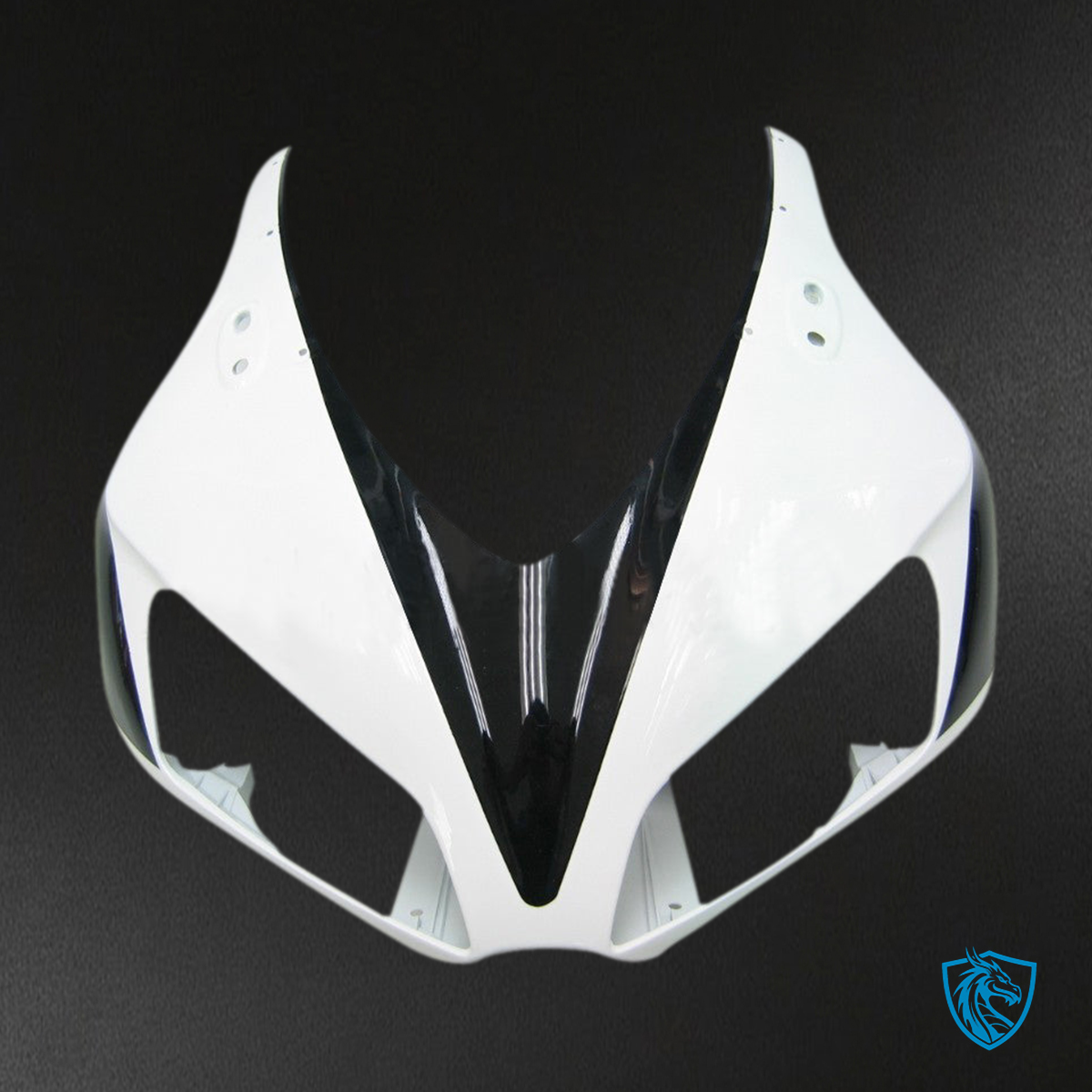 Honda CBR1000RR (2006-2007) White & Black Racing Generic Fairings Kit | ABS Bodywork