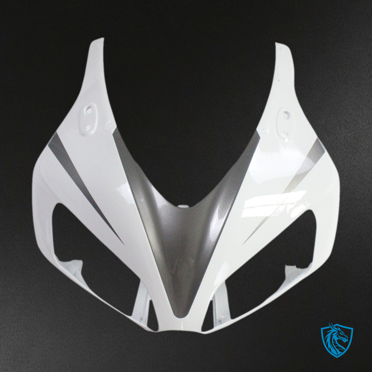 Honda CBR1000RR (2006-2007) White & Silver Racing Generic Fairings Kit | ABS Bodywork