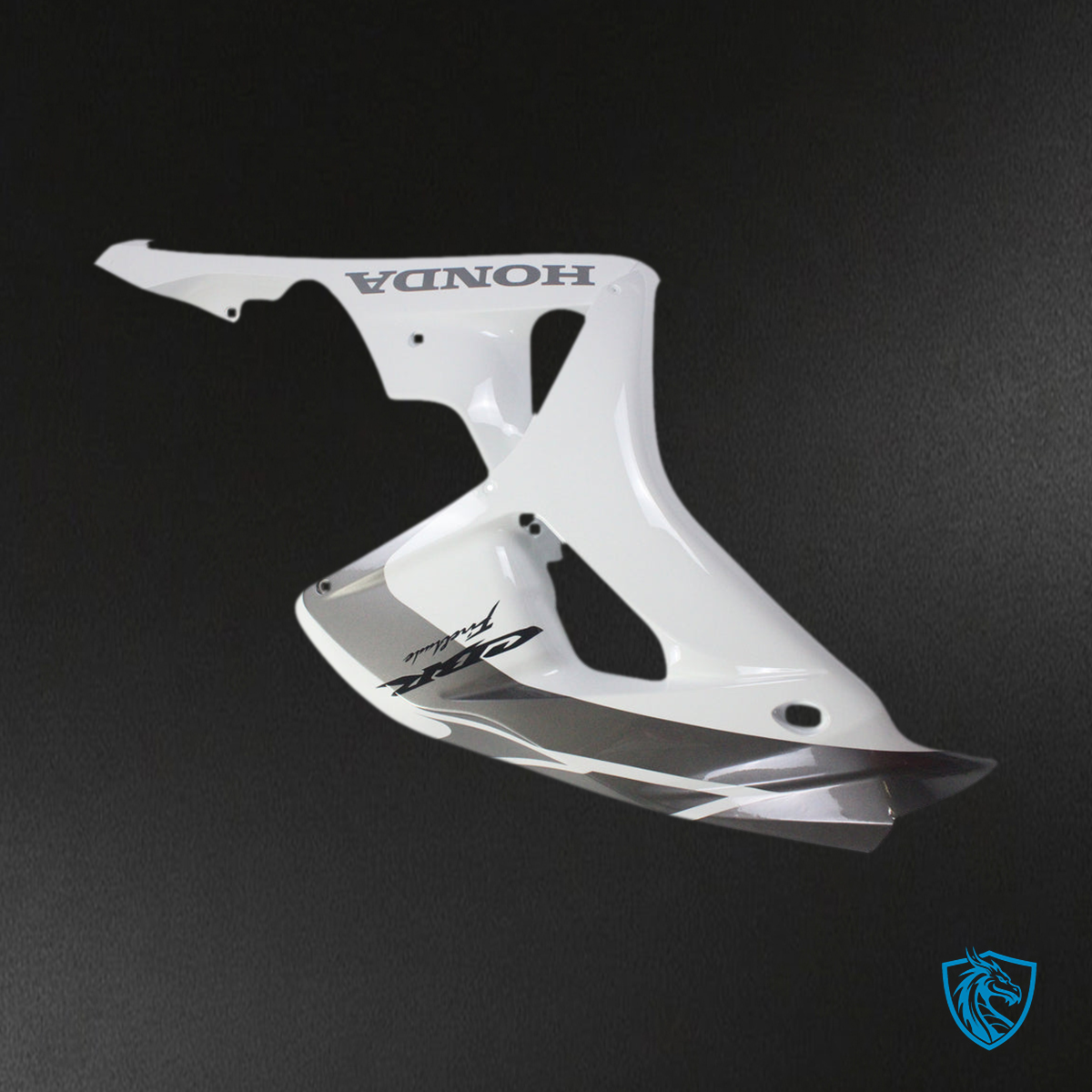 Honda CBR1000RR (2006-2007) White & Silver Racing Generic Fairings Kit | ABS Bodywork