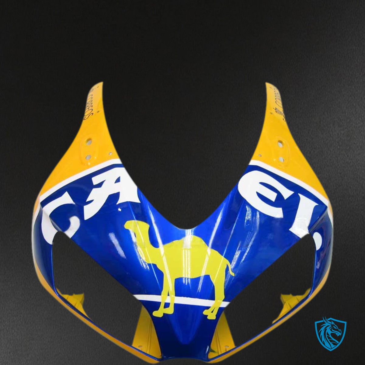 Honda CBR1000RR (2006-2007) Yellow & Blue Camel Racing Generic Fairings Kit | ABS Bodywork