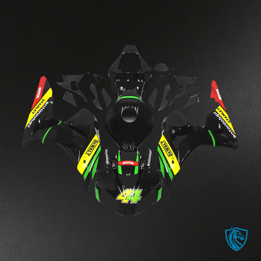 Honda CBR1000RR (2006-2007) Yellow & Green - Fairing Kit